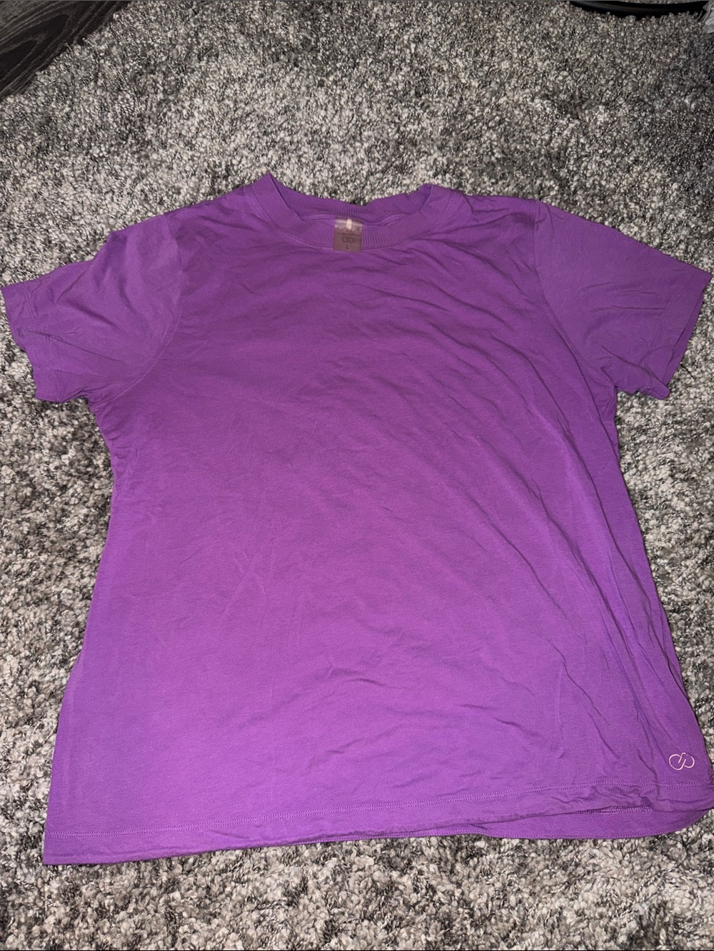 CALIA by Carrie Underwood Vibrant Purple Crewneck Tee